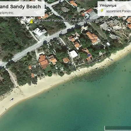 Panoramic View And Sandy Beach